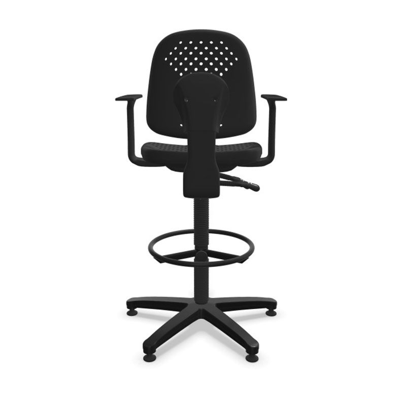 Висок работен стол Nowy Styl Labo RB-BL GTP